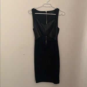 Black slimming dress